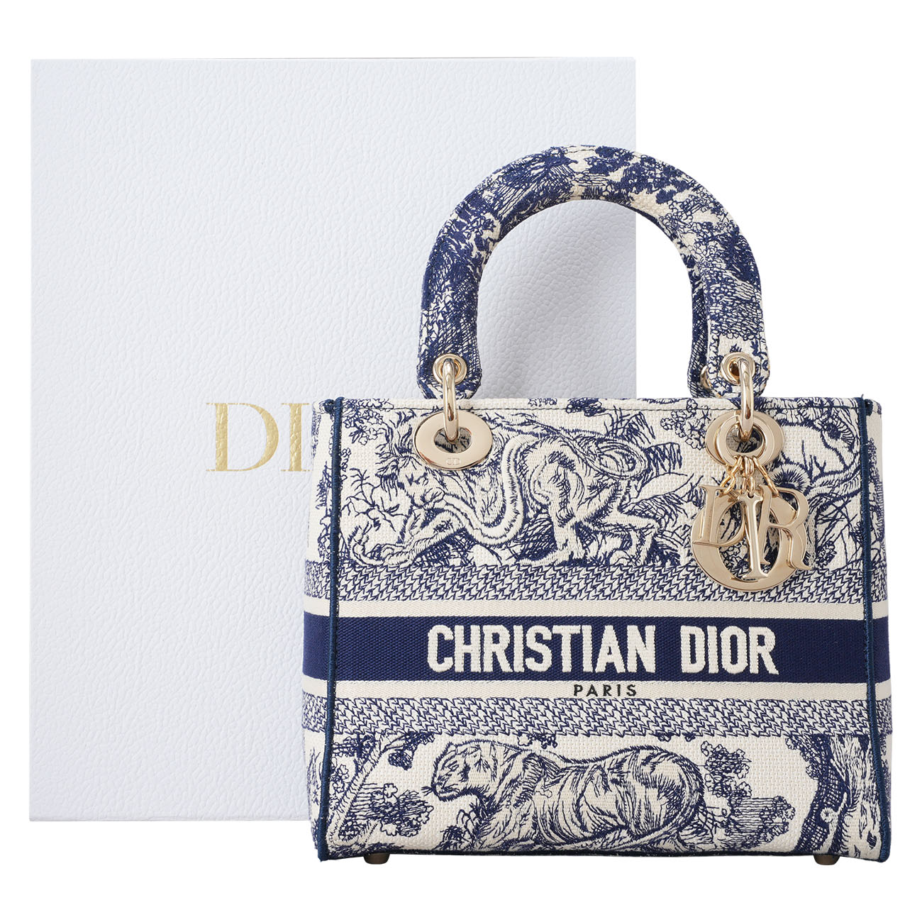 CHRISTIAN DIOR(USED)디올 레이디 D-LITE 미듐